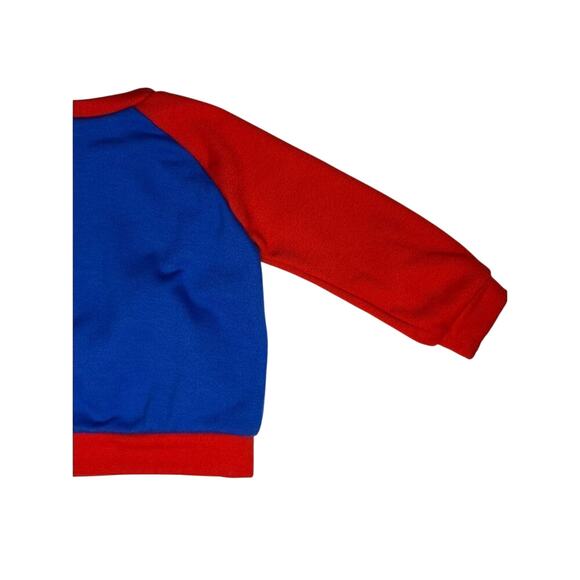 Marvel Amazing Friends Spiderman Fleece Sweatshirt Toddler 2T Superhero Red Blue - Picture 8 of 10